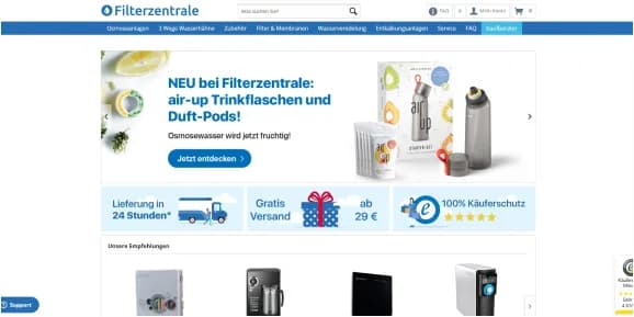Filterzentrale